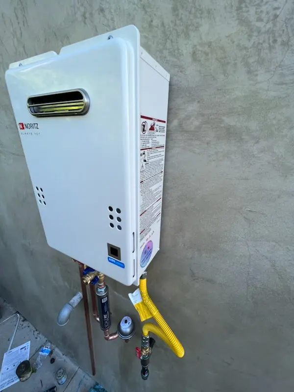 Tankless water heater installation for North Tamarind homes